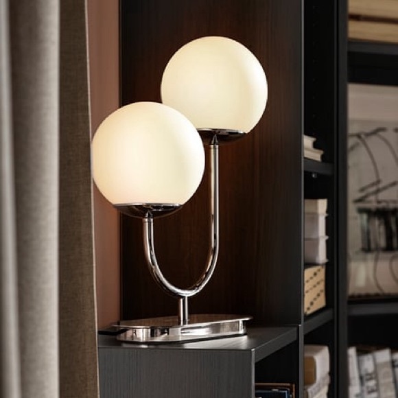 IKEA Dual Globe White Table Lamp absolutely gorgeous! - Picture 12 of 14